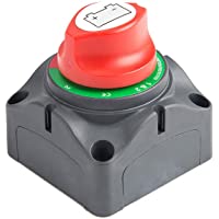 TOOGOO Interruptor Maestro del Aislador De Desconexión De 3 Posiciones- Interruptor De Corte De 12-60 para Coche…